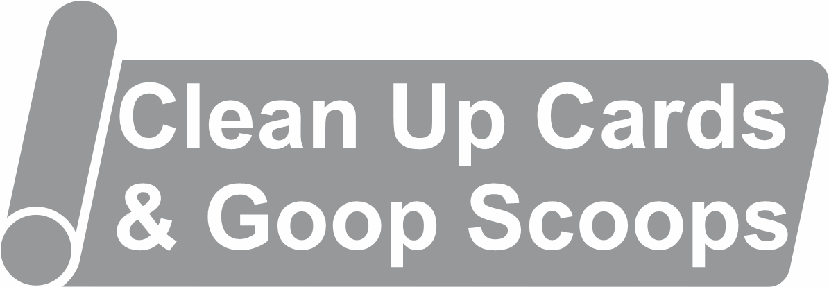 Screen Printing Clean Up and Goop Scoops - UMB_CLEANUPCARDS